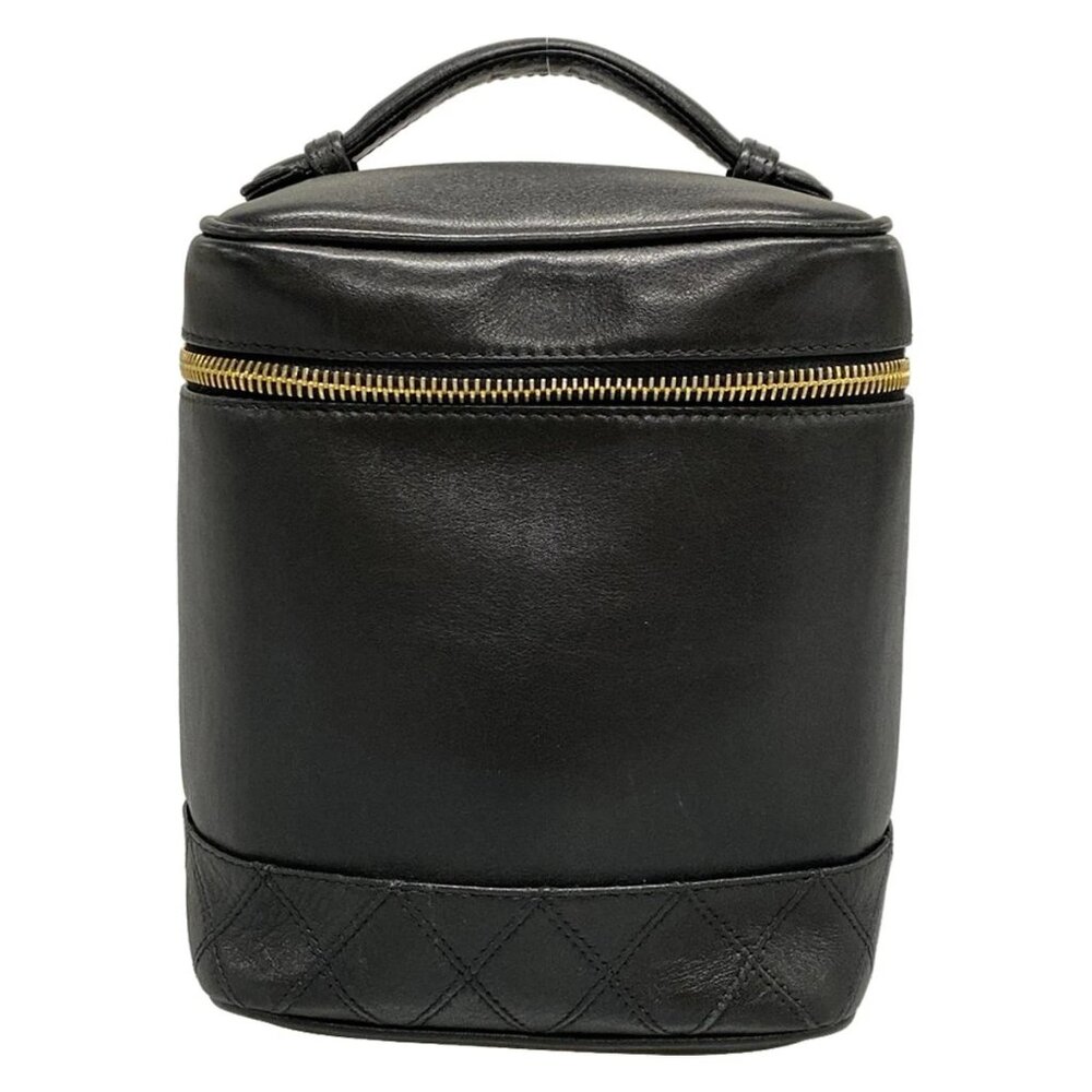 CHANEL Bicolore Black Lambskin Vanity Bag bran693-100325